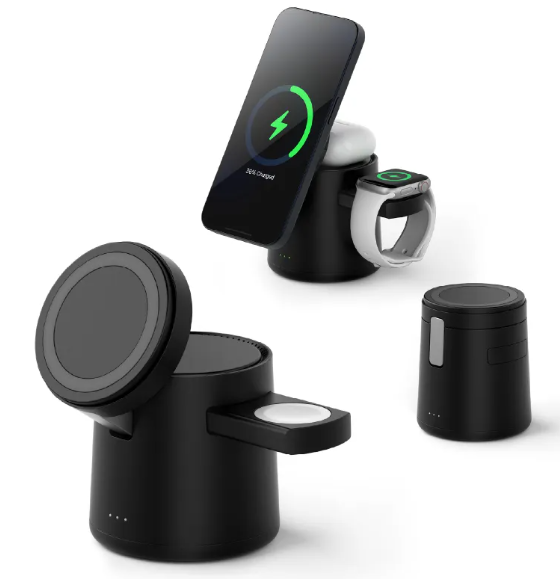 3-in-1 Magnetic Wireless Charger · 15W